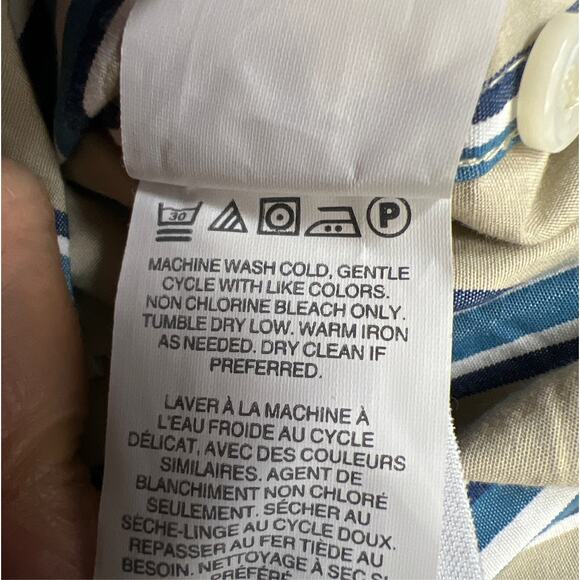 J. Crew Classic Striped Button-Down Shirt Size XL 100% Cotton - Picture 6 of 6